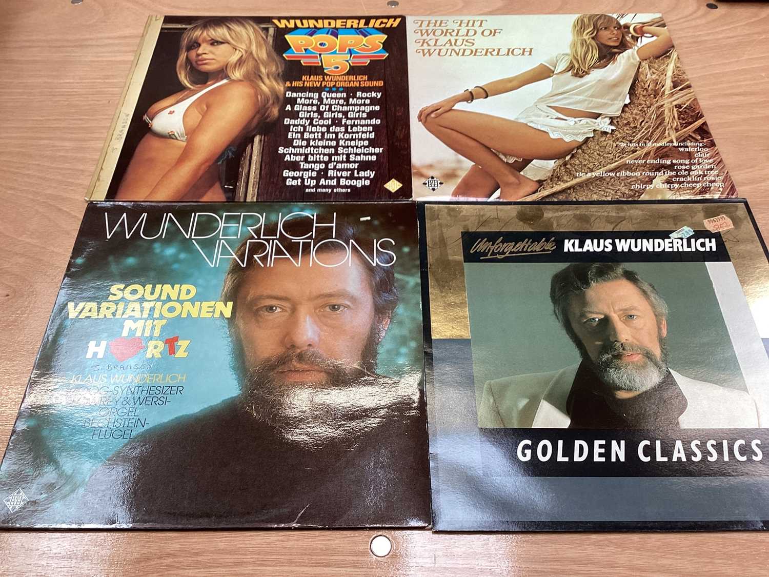 Box of records including ABBA, The Shadows, etc - Image 6 of 14