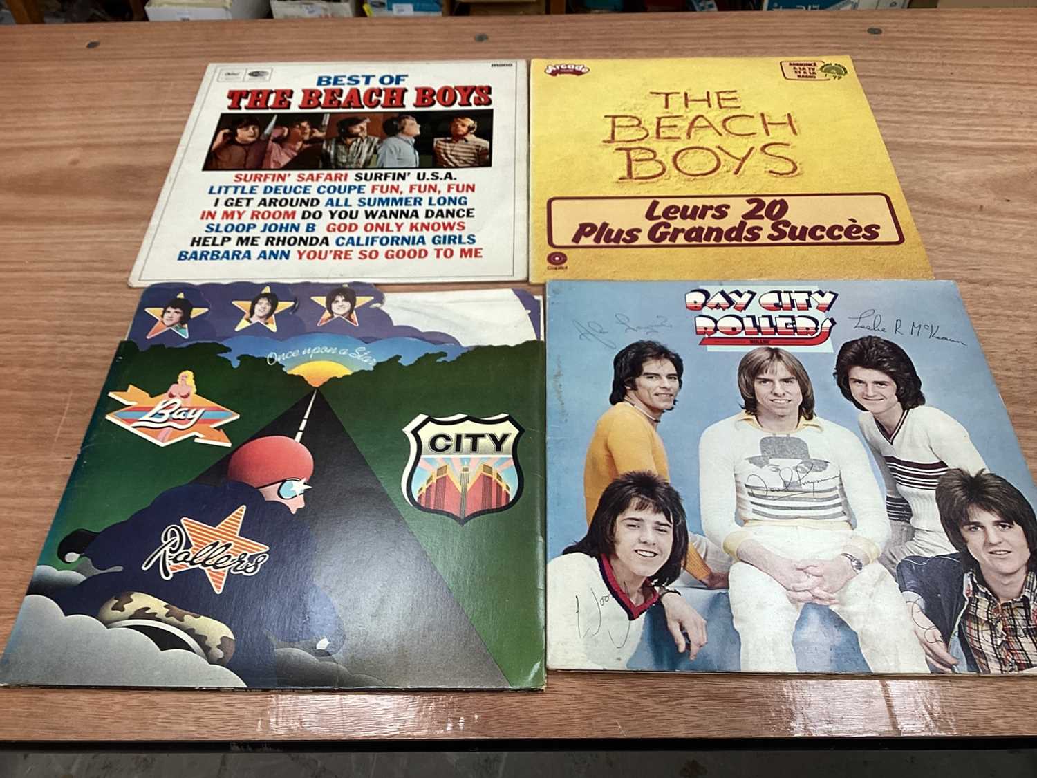 Three retro storage units of LP records including Pat Benatar, Cliff Bennet and the Rebel Rousers, T - Image 11 of 26