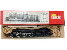 Railway OO gauge three boxed engines including Hornby Dublo loco and tender City of London and two o