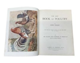 Leather bound 'The New Book of Poultry' by Lewis Wright