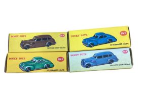 Selection of Atlas reproduction Dinky diecast models and other loose vehicles (qty)