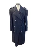 Collection of Police uniform to include British Police cape, German Police tunic and others (2 boxes