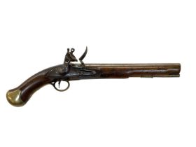 Rare Georgian Baker Pattern Flintlock East India Company sea service pistol