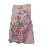 1920s saleman's samples of beaded designs on silk chiffon panels (6)