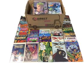 Large group of mixed independent comics, to include Vertigo Comics Sandman, Guality Comics Sam Slade