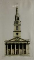 Andrew Ingamells (b.1956) limited edition print of St. Martin in the Fields, signed and numbered in