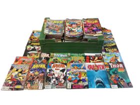 Marvel Comics mixed lot, mostly 1990's to include The Mighty Thor, Spider-Man, Daredevil, Silver Sur