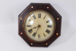 19th century wall clock