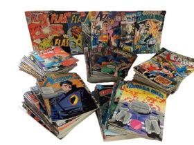 Large box of mixed Marvel and DC Comics to include Near Complete 1980's DC Comics, Action Comics Wee