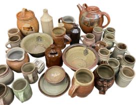 Studio pottery collection