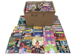 Marvel Comics mixed lot, mostly 1990's and some 80's. To include the West Coast Avengers, She-Hulk,