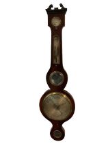 Regency rosewood barometer.