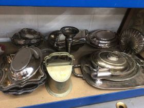 Collection of silver plate