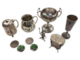 Group of miscellaneous silver items