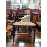 William Morris type Sussex chair