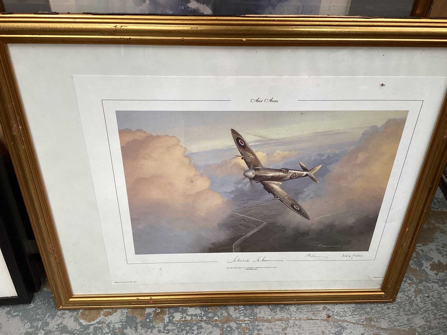 Large collection of aviation prints including some signed limited edition (qty) - Image 12 of 26