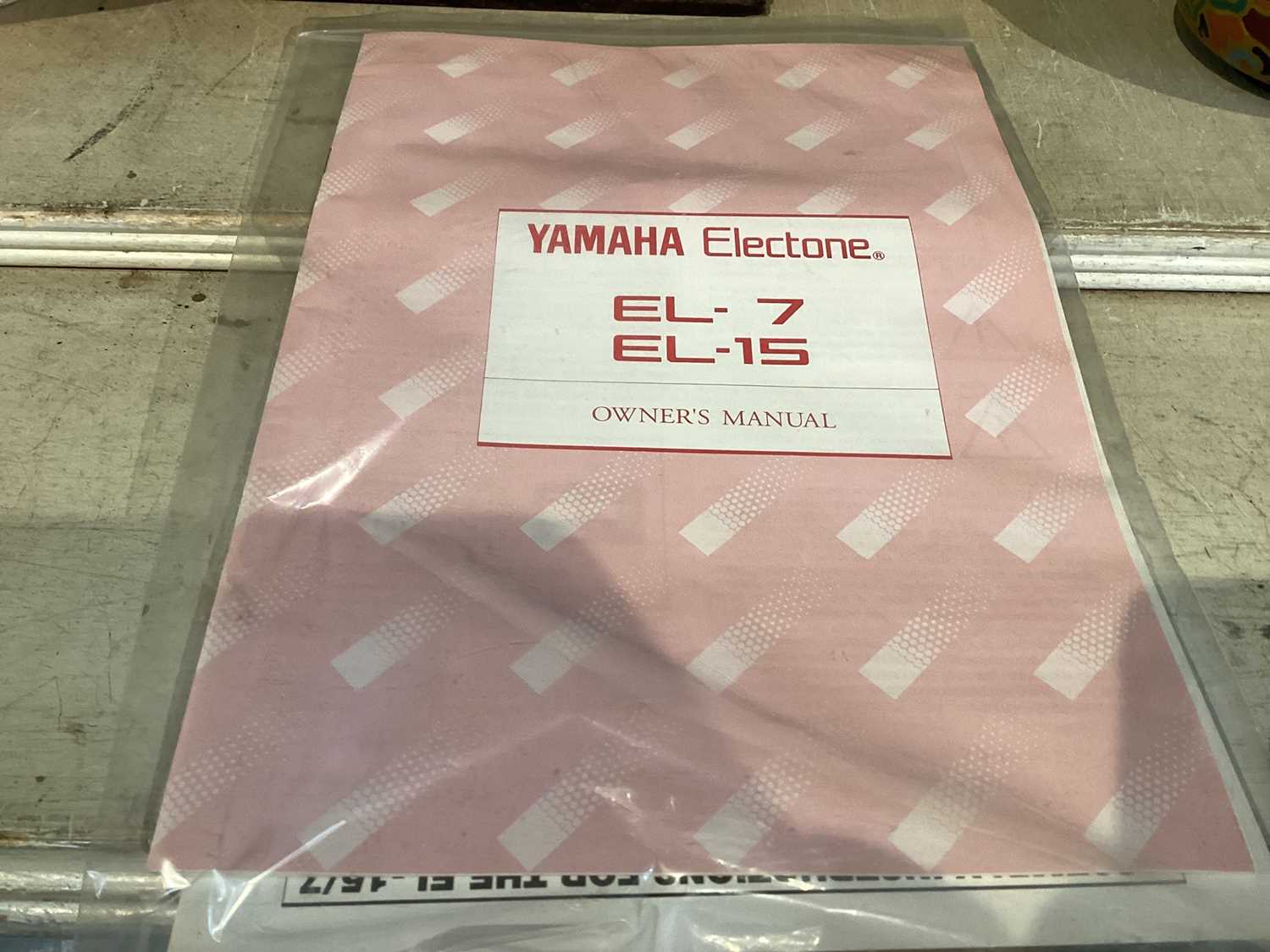 Yamaha Electone EL-7 - Image 3 of 4