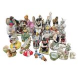 Large quantity of antique and later figure and figurines