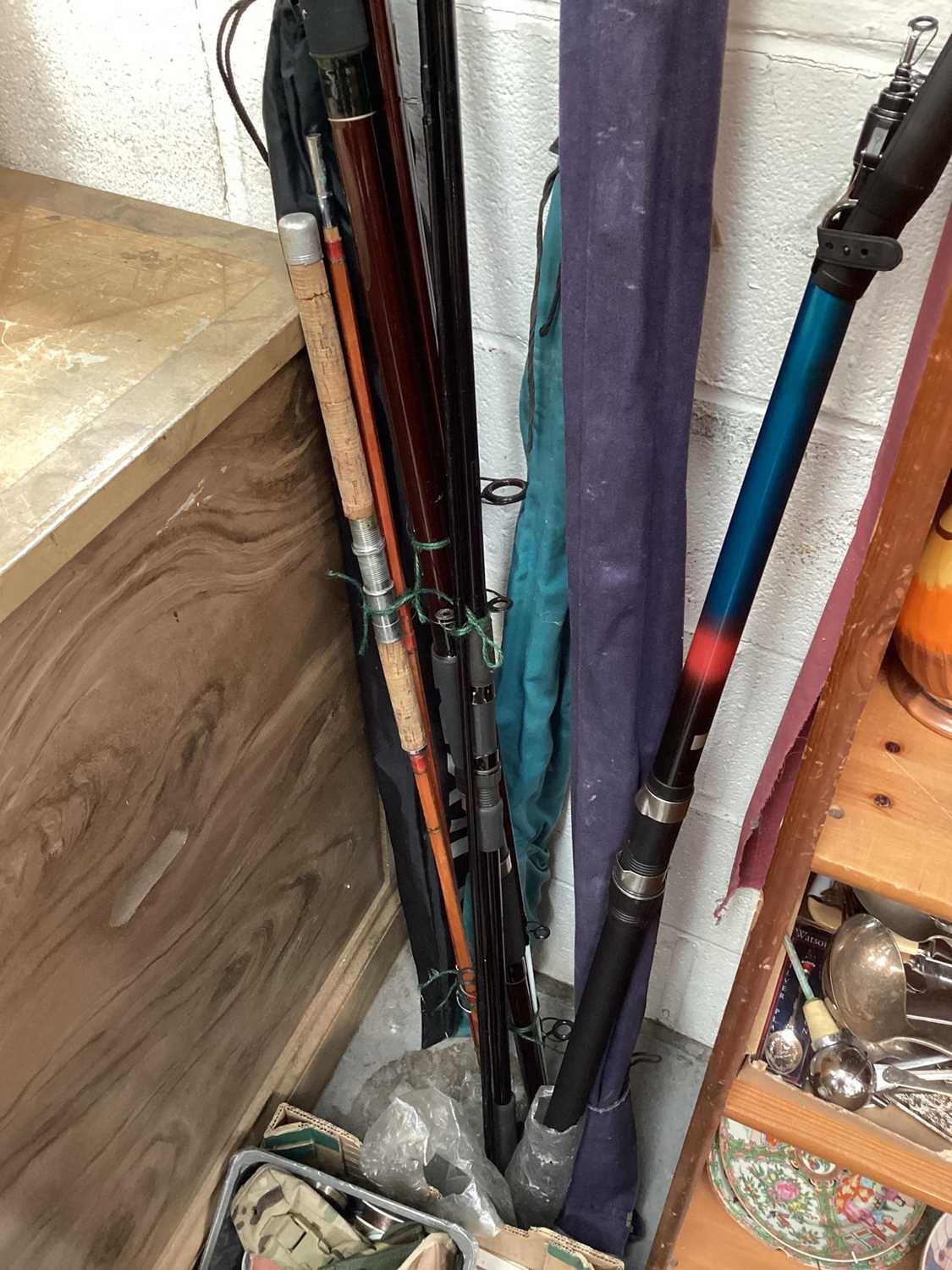 Quantity of fishing rods and equipment - Image 6 of 6