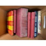 Collection of vintage Enid Blyton children's novels and ephemera