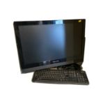 Lenovo computer /PC with screen , keyboard, mouse , joystick and NAS storage