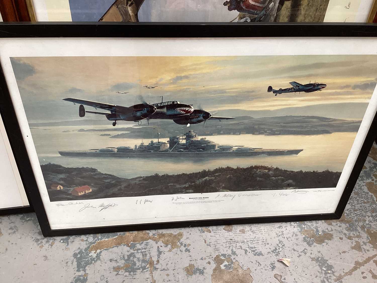Large collection of aviation prints including some signed limited edition (qty) - Image 8 of 26