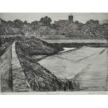 *Charles Bartlett (1921-2014) signed limited etching - Fingringhoe