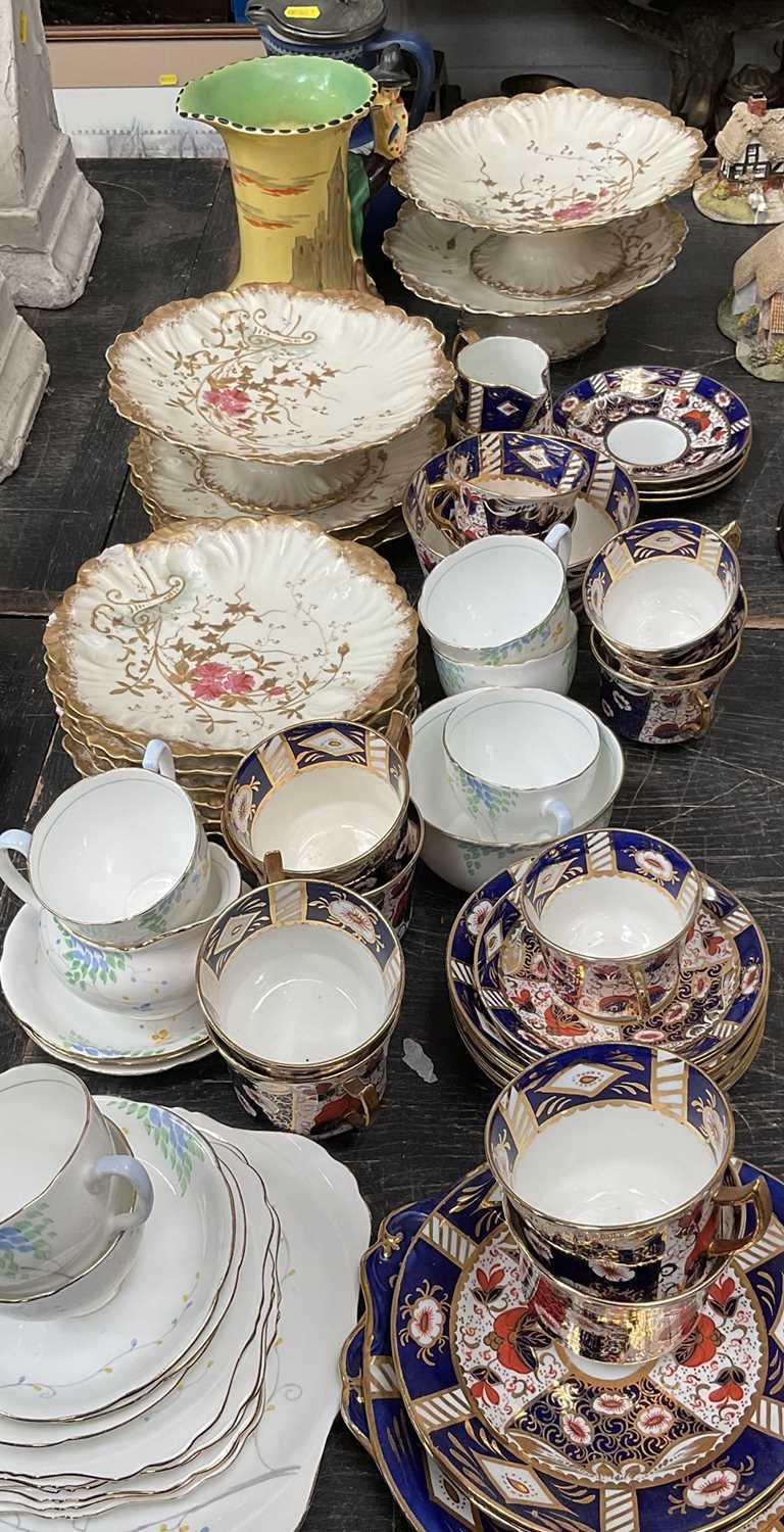 Group of china, including Royal Crown Derby, Limoges, etc