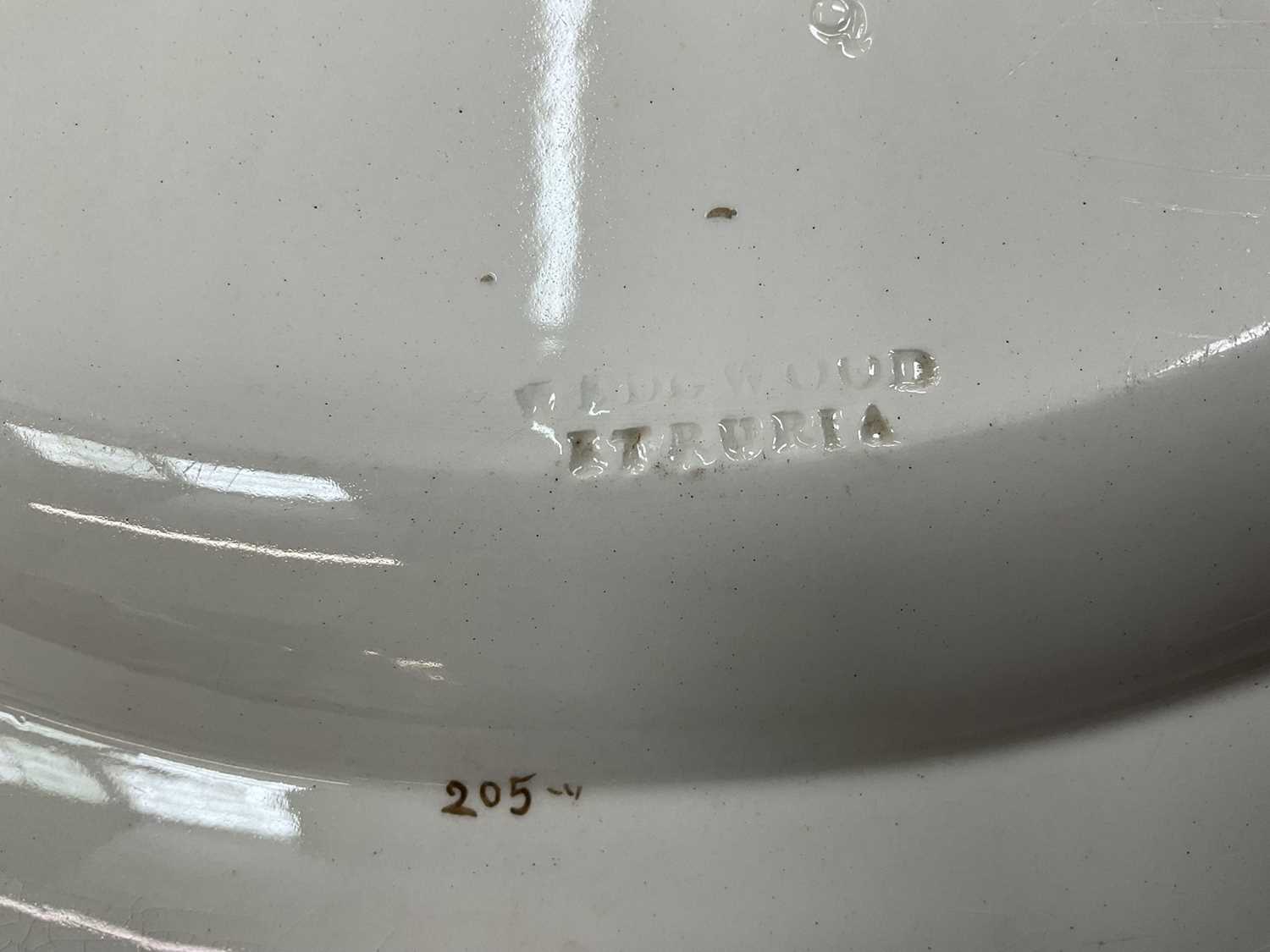 Wedgwood creamware armorial oval dish - Bild 5 aus 5