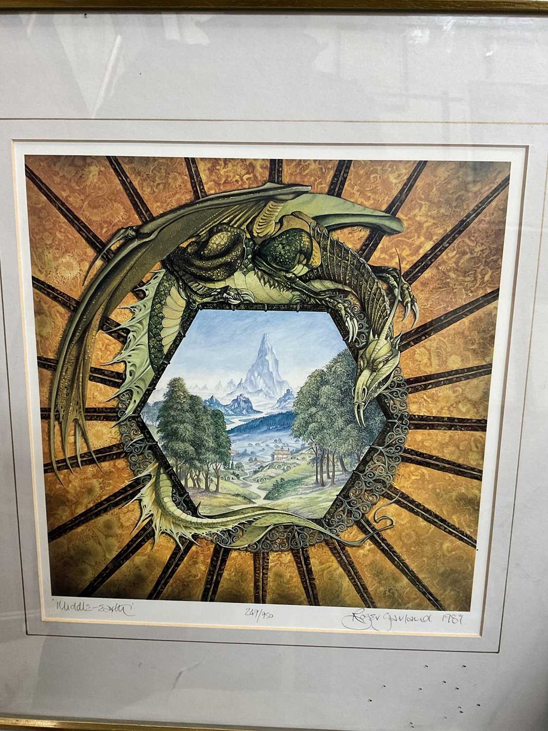 Set of three limited edition prints of Tolkien subjects - Image 3 of 3