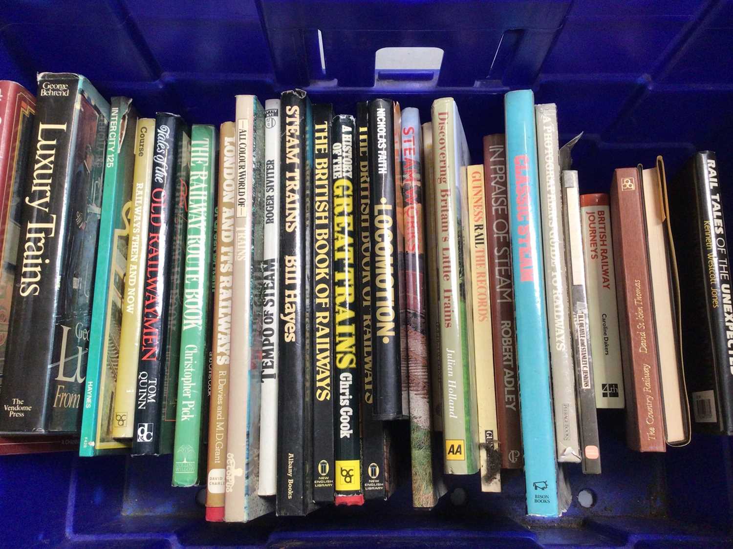 Various books including a collection of railway related, together with some vintage games (3 boxes - Image 4 of 4