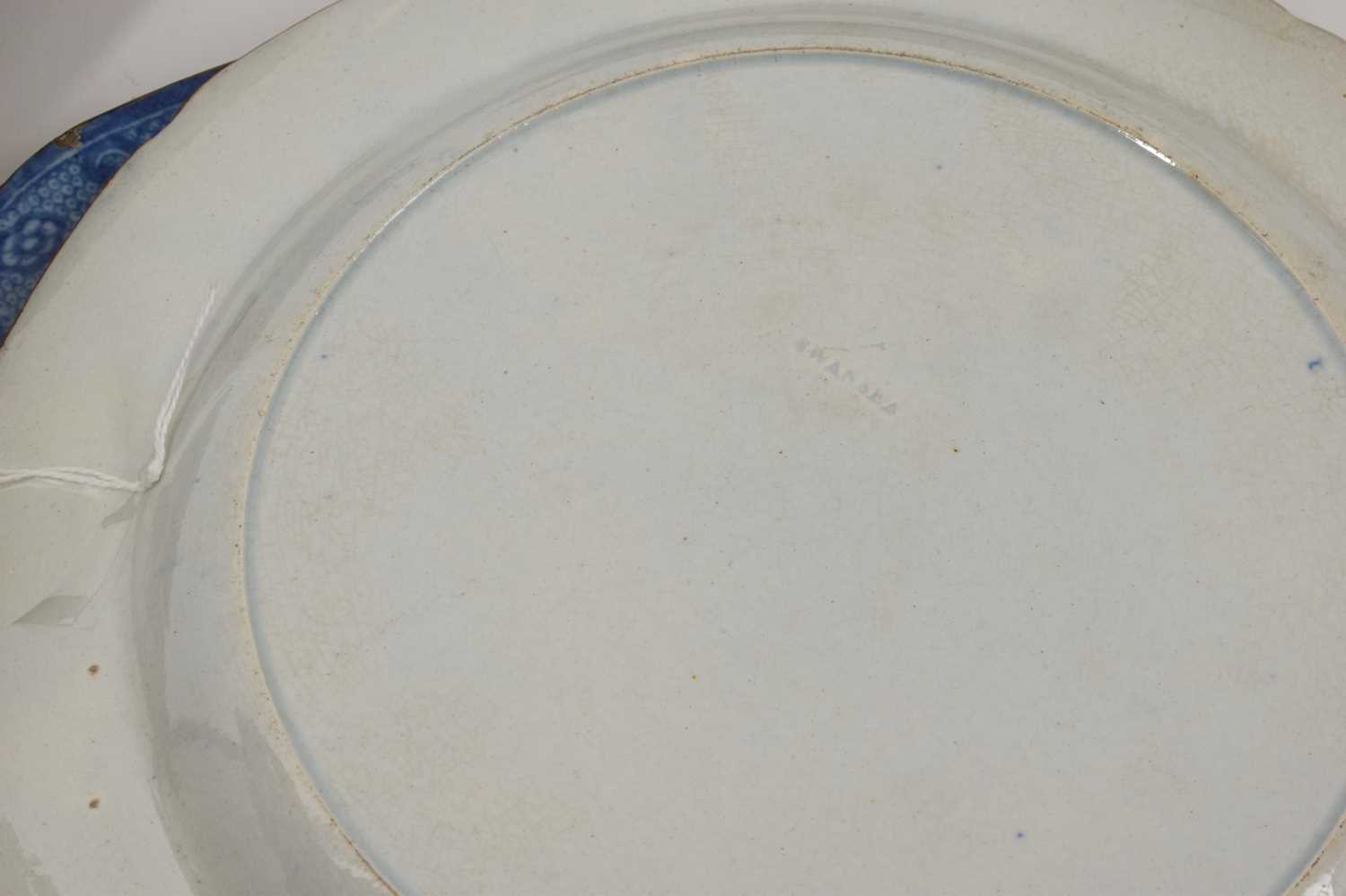 Set of ten early 19th century Swansea dishes - Image 2 of 6