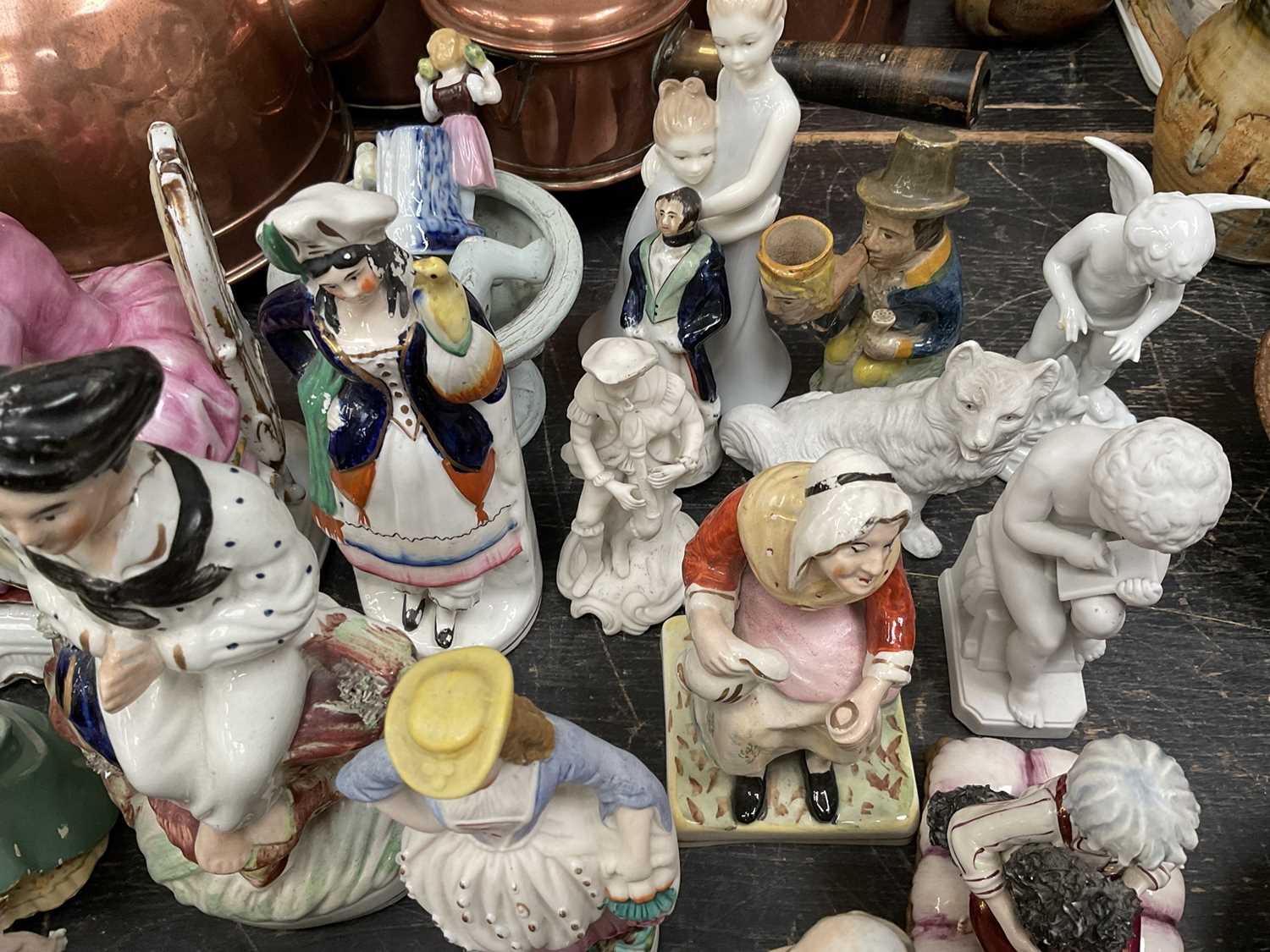 Large quantity of antique and later figure and figurines - Image 6 of 6