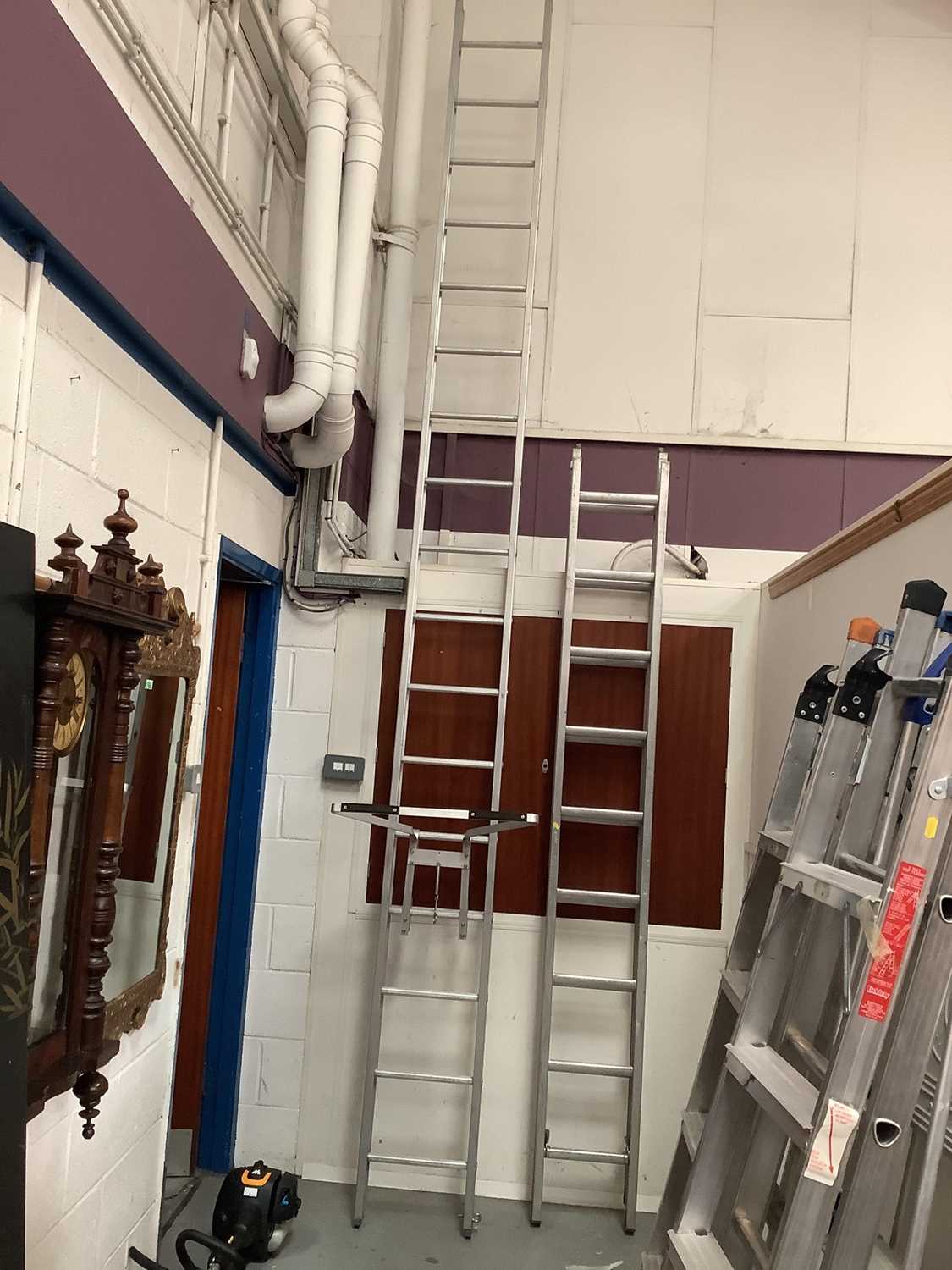 Abru Starmaster DIY 2.5 meter ladder approximately extending too 4.47 meters together with a large i
