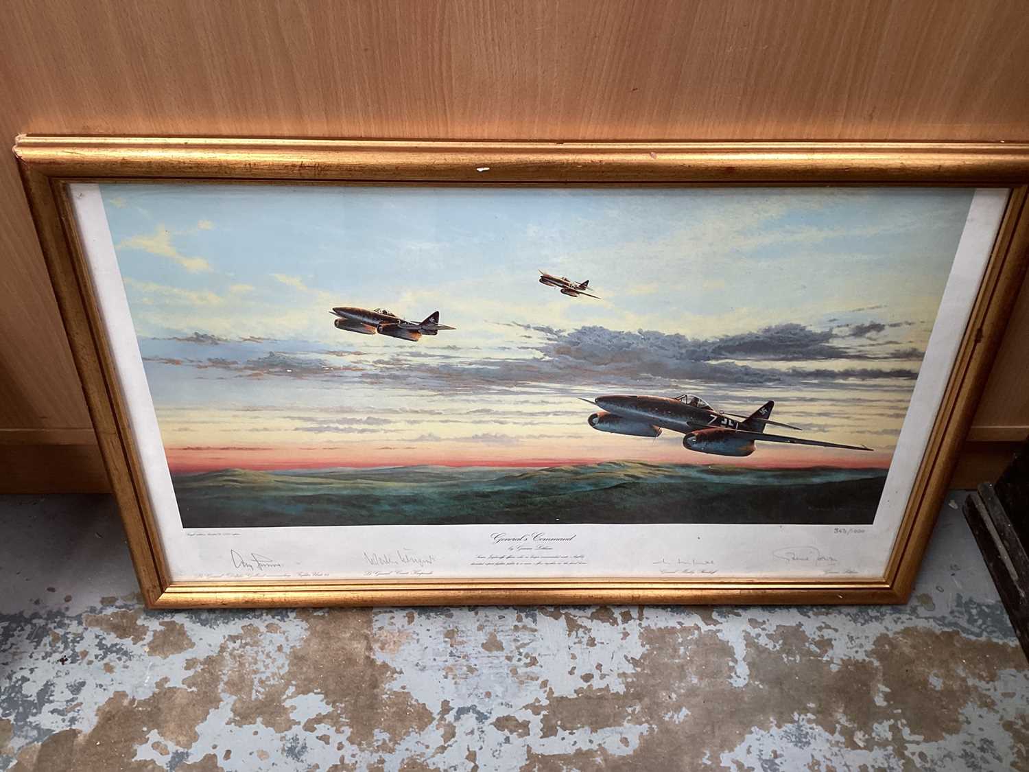 Large collection of aviation prints including some signed limited edition (qty) - Image 19 of 26