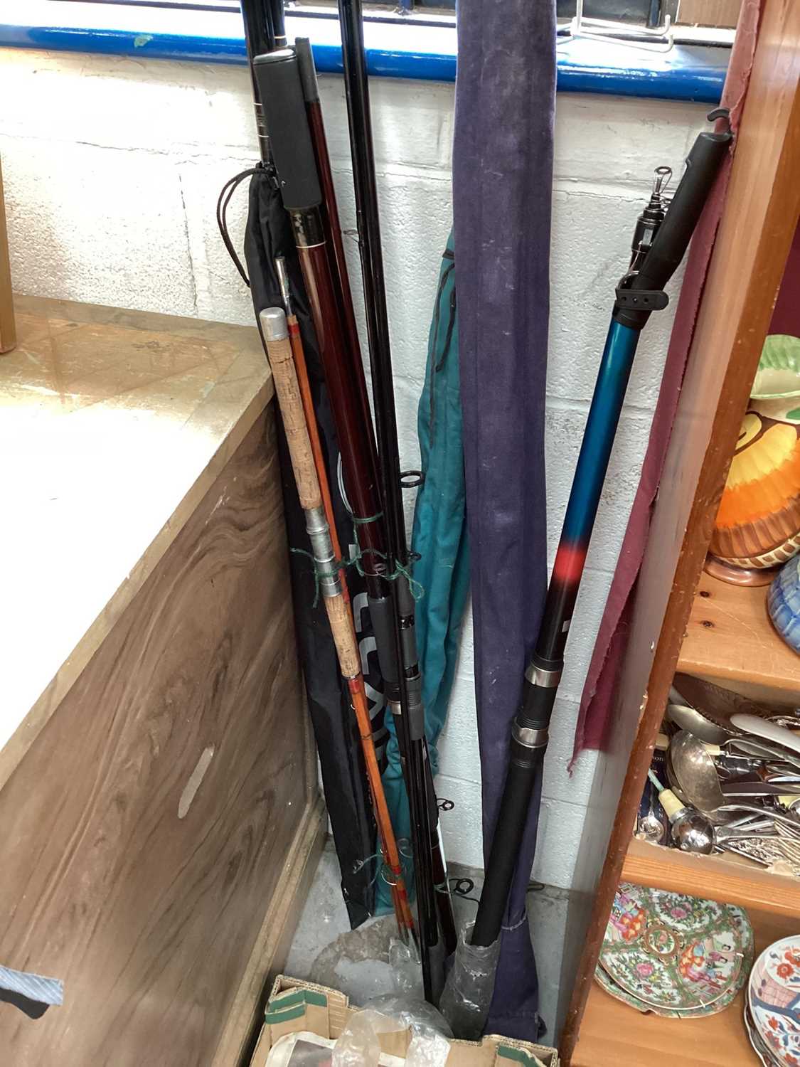 Quantity of fishing rods and equipment - Image 2 of 6