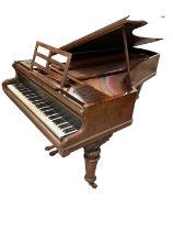 19th century Broadwood Boudoir grand piano in rosewood case