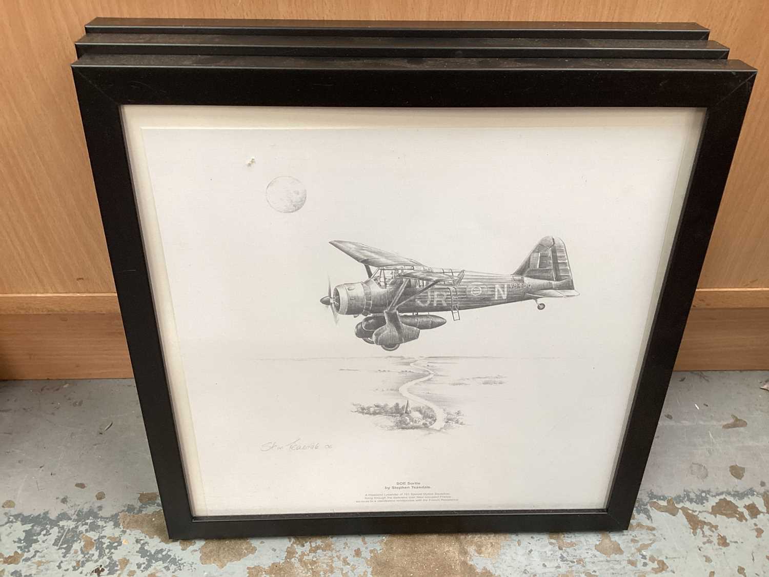 Large collection of aviation prints including some signed limited edition (qty) - Image 25 of 26