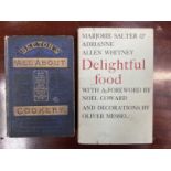 Marjorie Salter and Adrianne Whitney - Delightful Food, forward by Noel Coward, decorations by Olive
