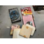 Small collection of vintage pornography (1 box).