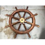 Old ships wheel