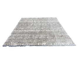 OKA at home with design wool rug with geometric decoration, 244cm x 305cm