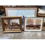 Five assorted prints of London scenes