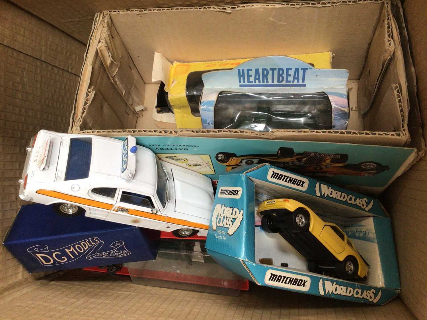 Three boxes of various toy cars and vehicles - Image 3 of 4