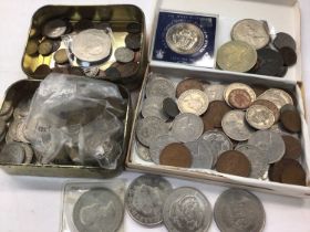 Group of GB and world coins, copper coinage, 1977 Silver Jubilee mixture etc