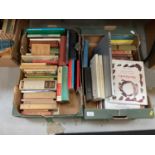 Two boxes of mixed books (2 boxes)