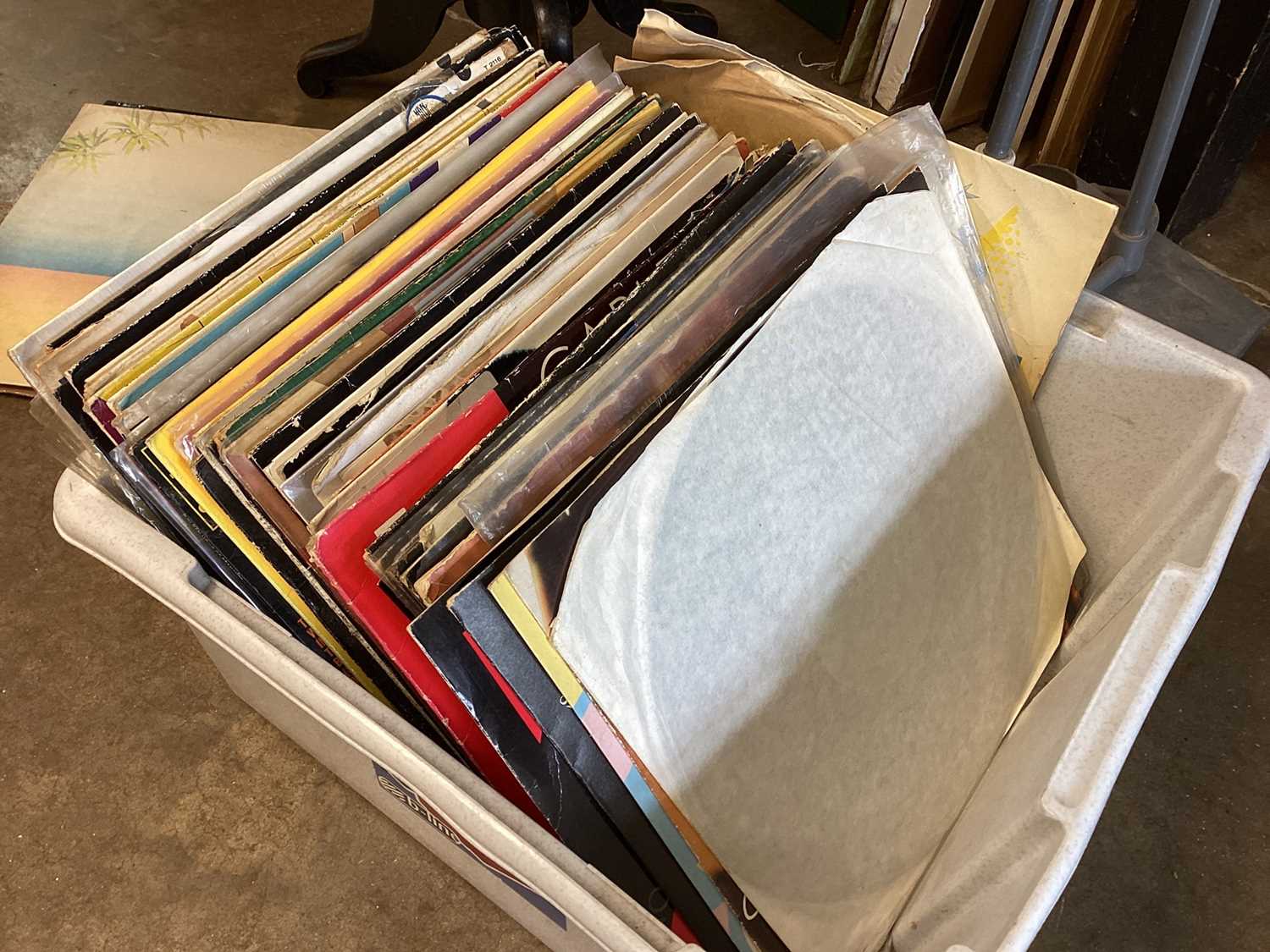 Two boxes of records including Shy FX, Roni Size, Chase & Status, Madonna, Paul Simon etc - Image 10 of 10