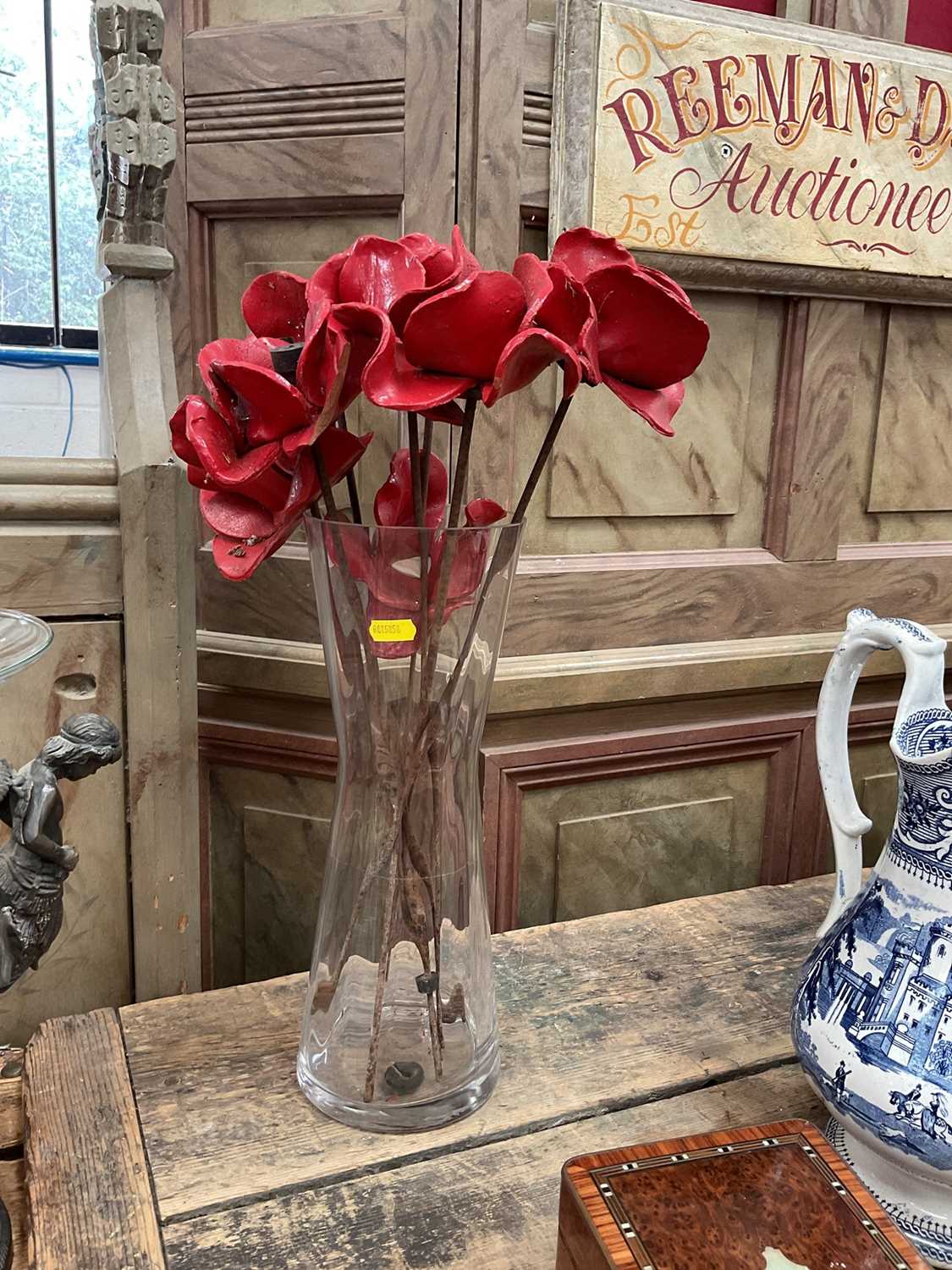 Lot model poppies from the Tower of London WW1 commemoration