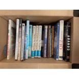 Large quantity of books relating to shipping and art