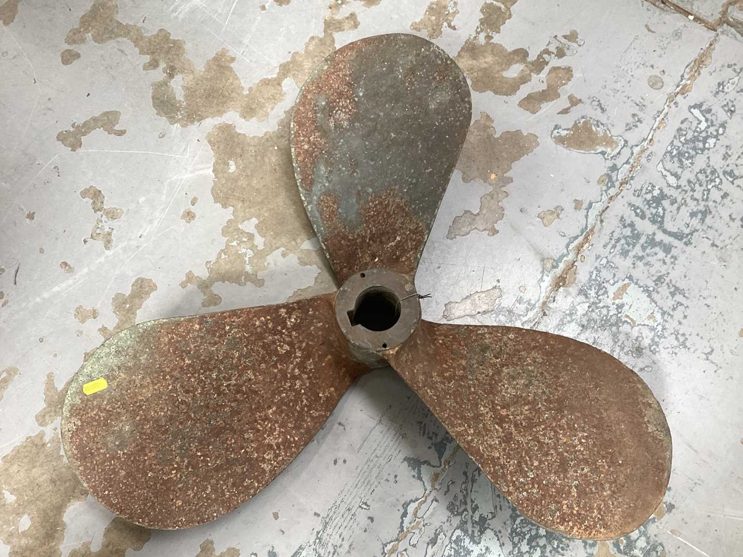 Old ships propellor